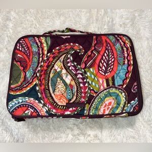 Vera Bradley Heirloom Paisley Large Cosmetic Bag Case